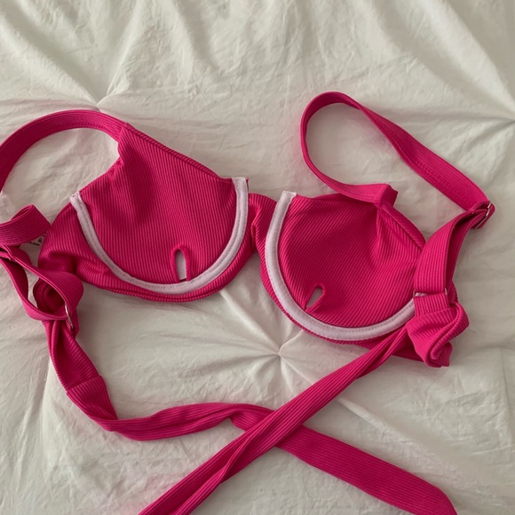 pink shein bikini top - Picture 3 of 3